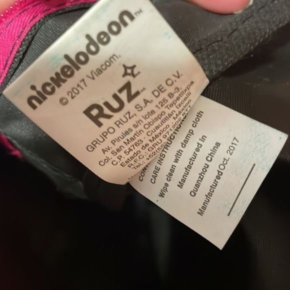 •JOJO SIWA• BLACK/PINK LARGE POCKET BACKPACK/BOOKBAG EUC - Picture 8 of 11